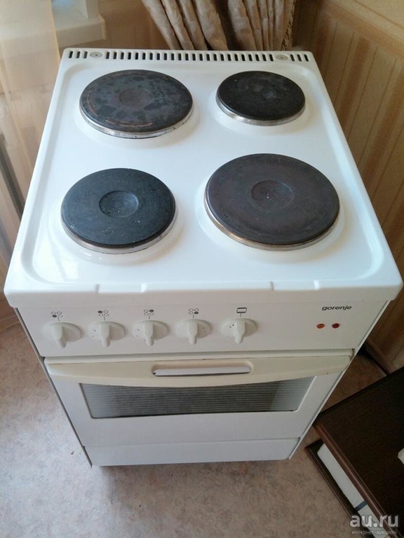 Старая электроплита.