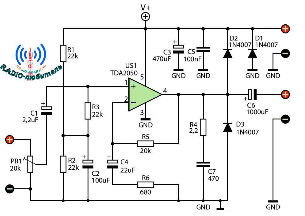 Tda8925j схема усилителя