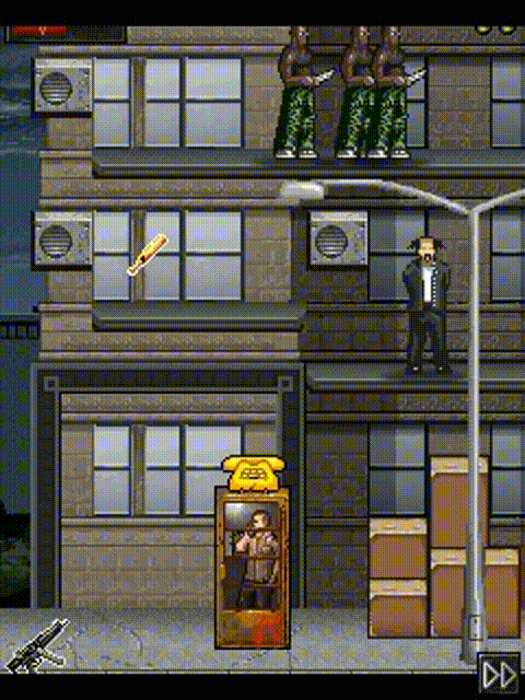 Геймплей мобильной java игры Непобедимый