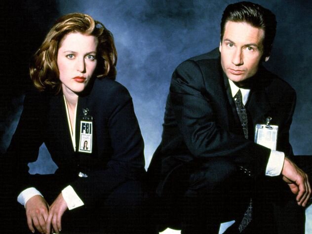 промо для сериала "Секретные материалы"