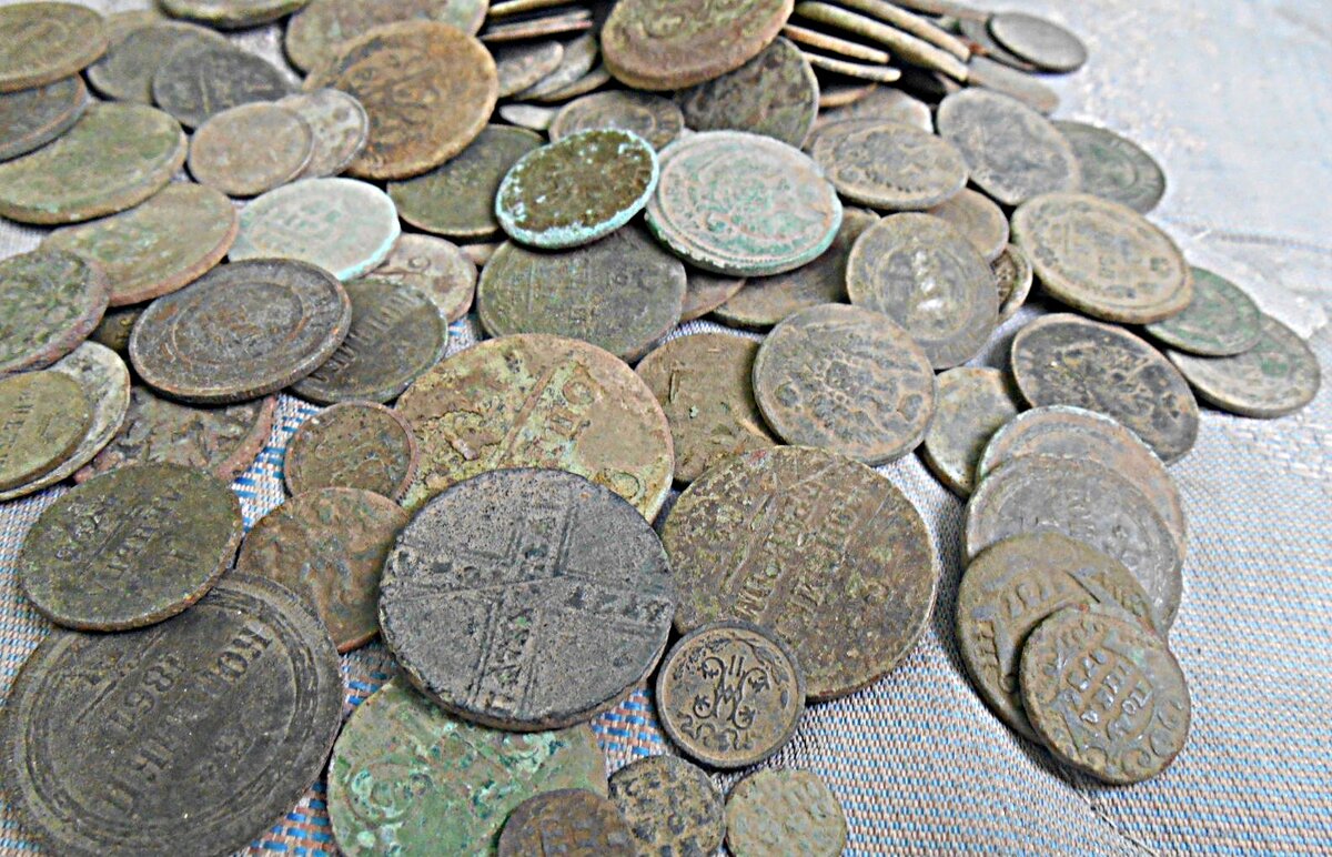 монеты 1700 - 1917 г.г.