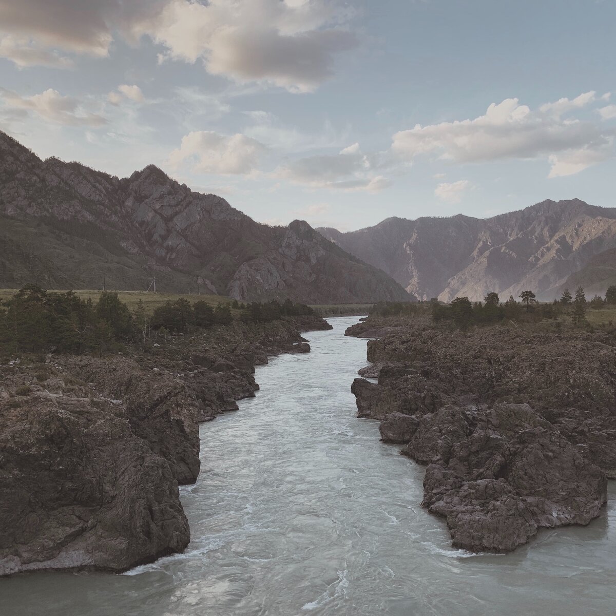 Вид с Ороктойского моста