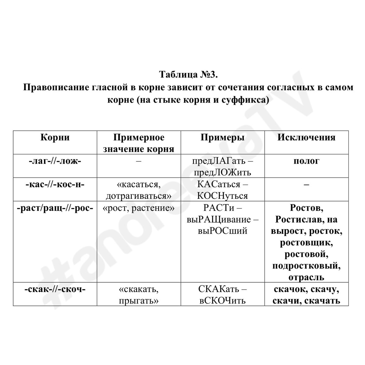 Омонимичные корни - Русский язык
