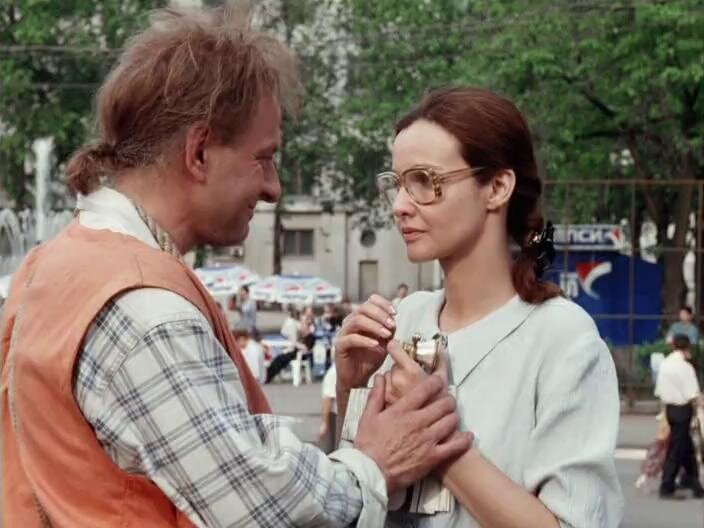 Вячеслав Полунин, которого озвучил Андрей Мягков и Татьяна Друбич