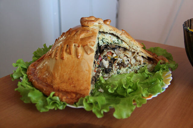 Красивый курник