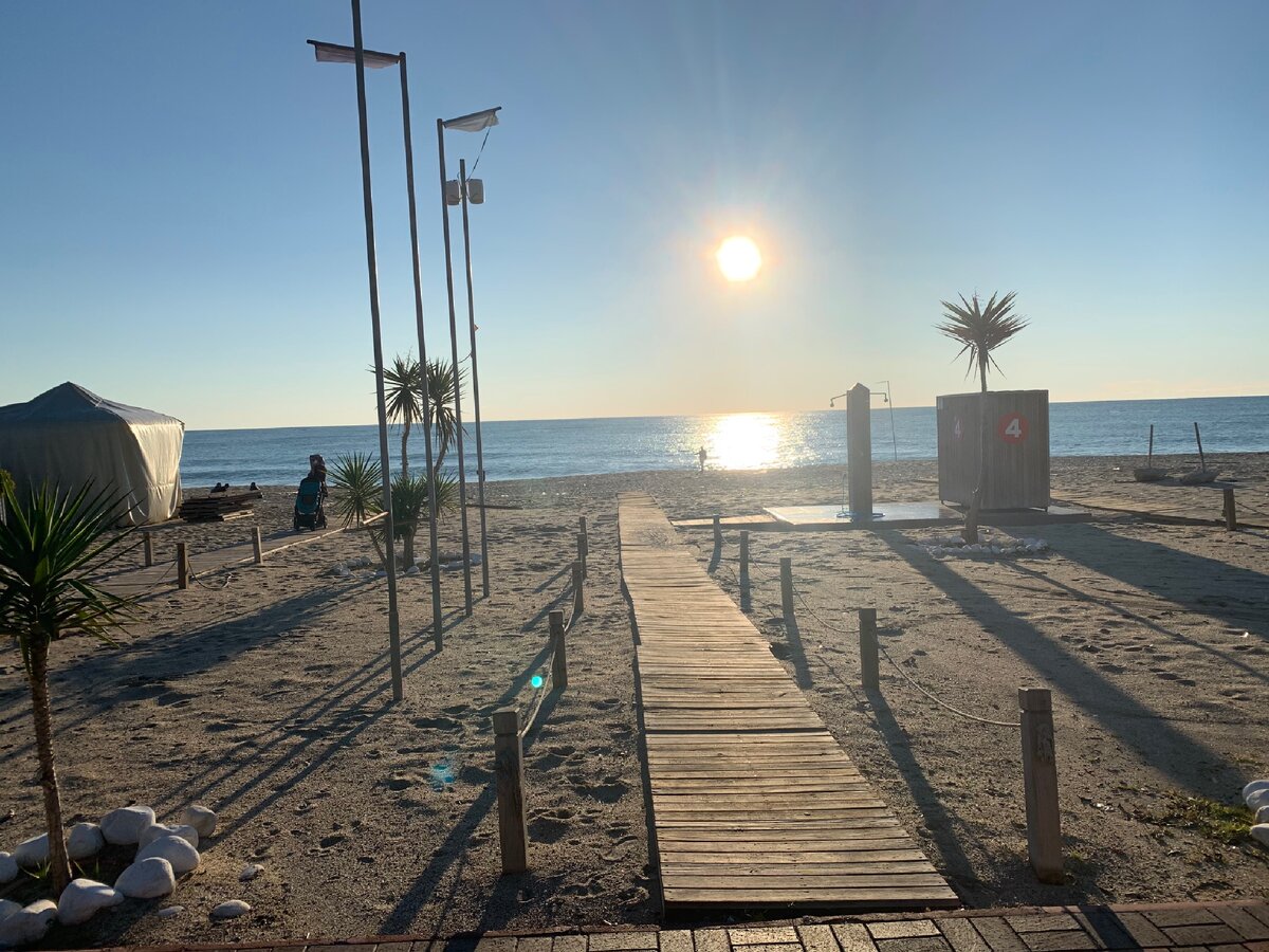 Январь 2020, Алания, пляж Клеопатра /// @ЛИТВИН