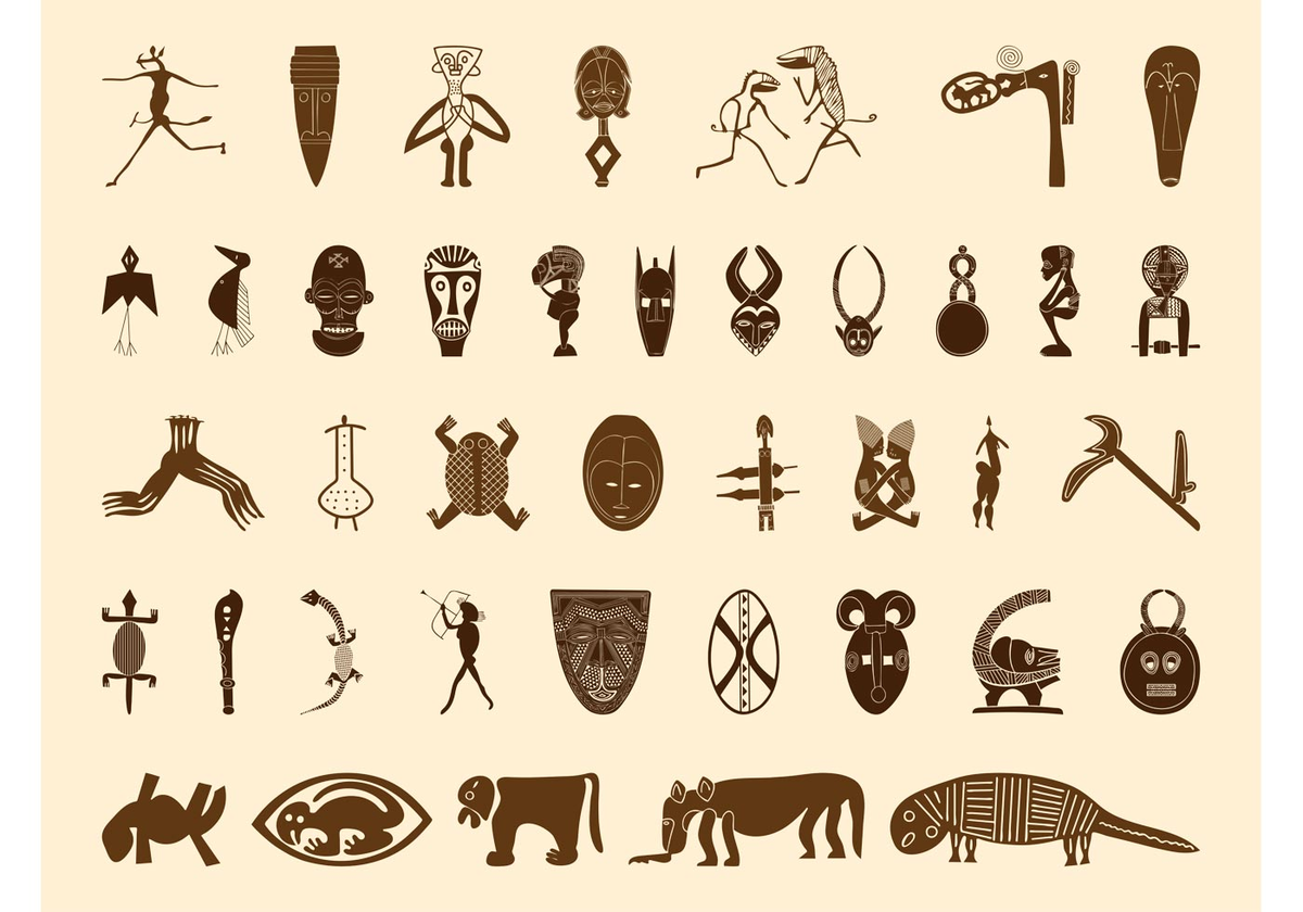 African symbols tattoos