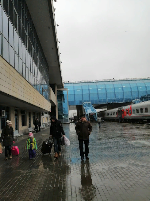 Вот так встречает Ростов-на-Дону. Дождь и +4 на улице