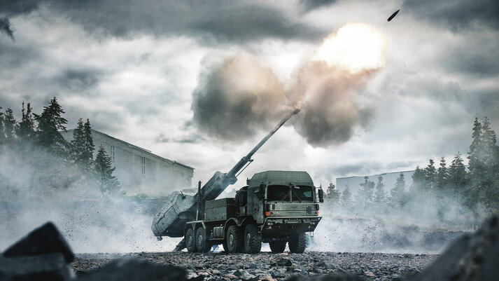 САУ Archer на шасси HX2. источник: BAE Systems