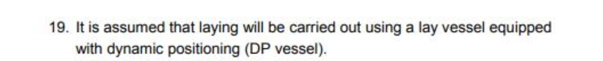 Требование разрешения: "суда, оборудованные системами динамического позиционирования".