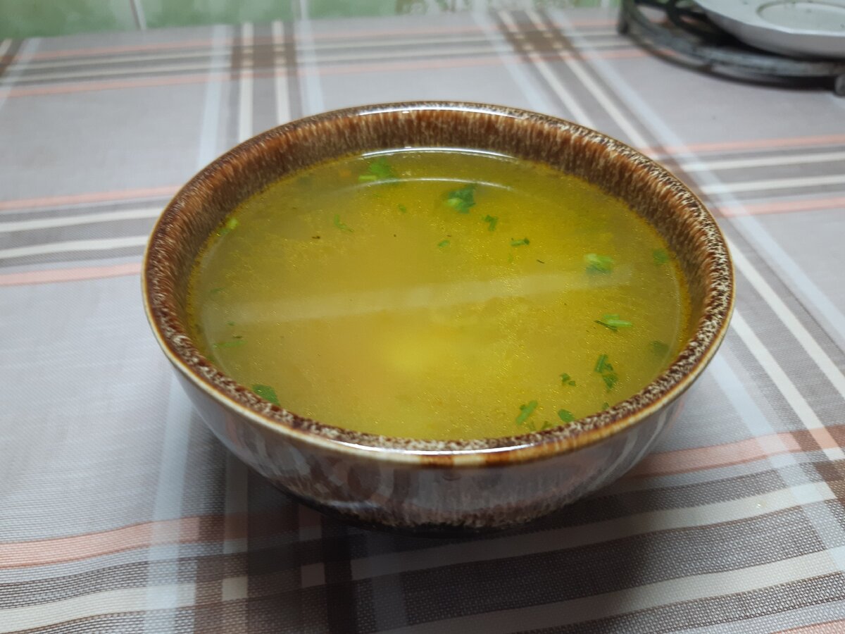 Готовый суп