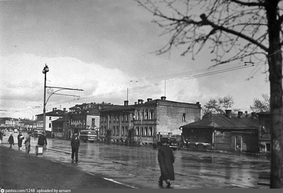 Начало Большой Калужской улицы, вторая половина 1930-х.