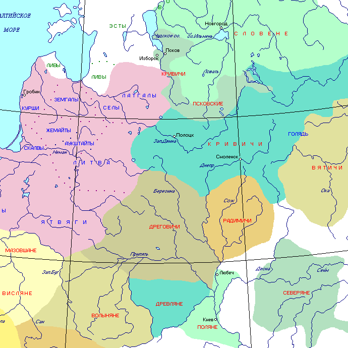 Кривич смоленск карта