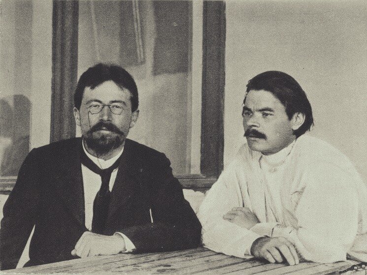 Чехов и Горький /culture.ru/