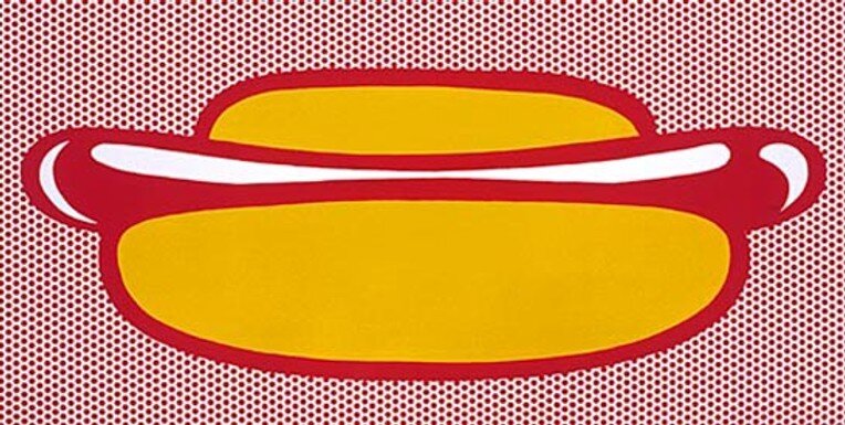 «Хот-дог» (Рой Лихтенштейн, 1964)