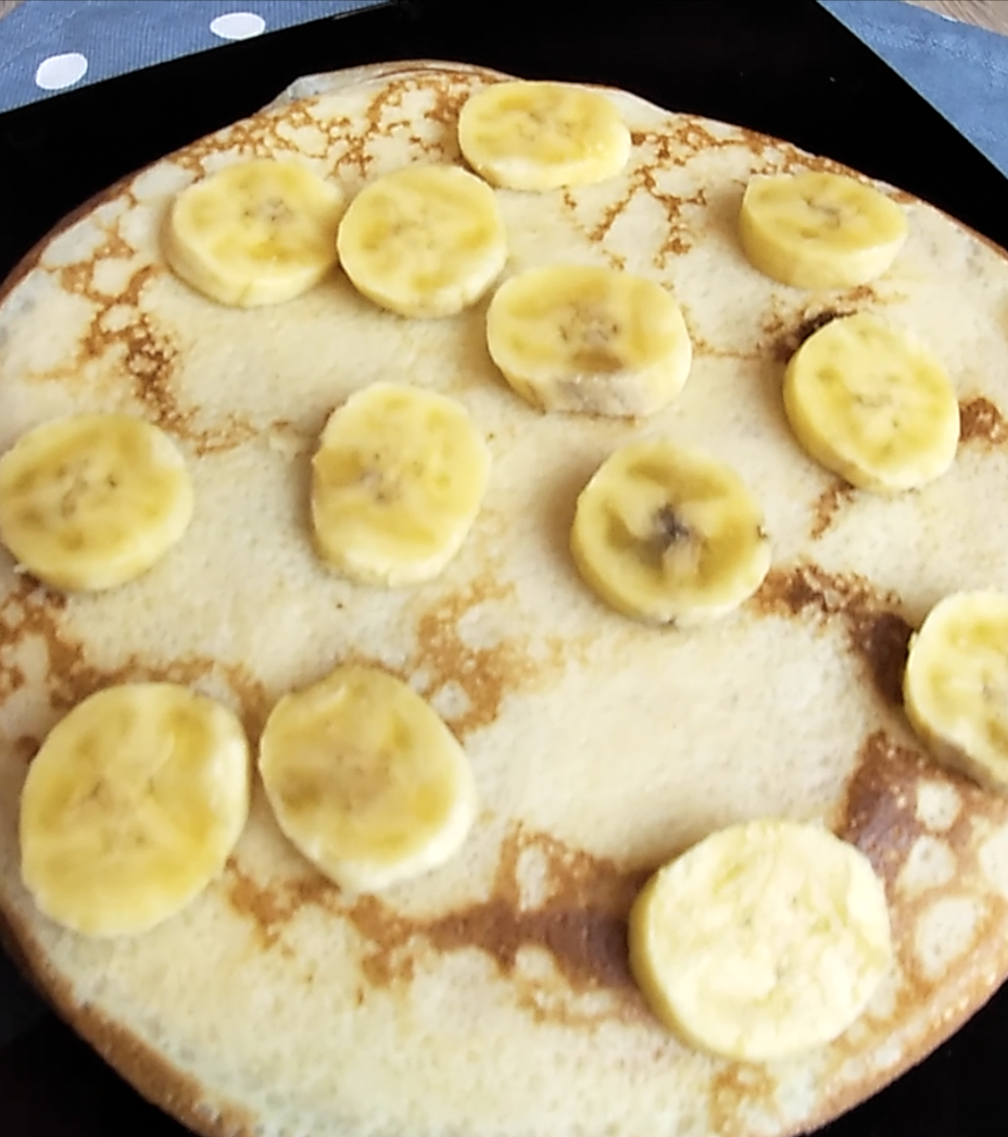 Блинчики из рисовой муки на молоке