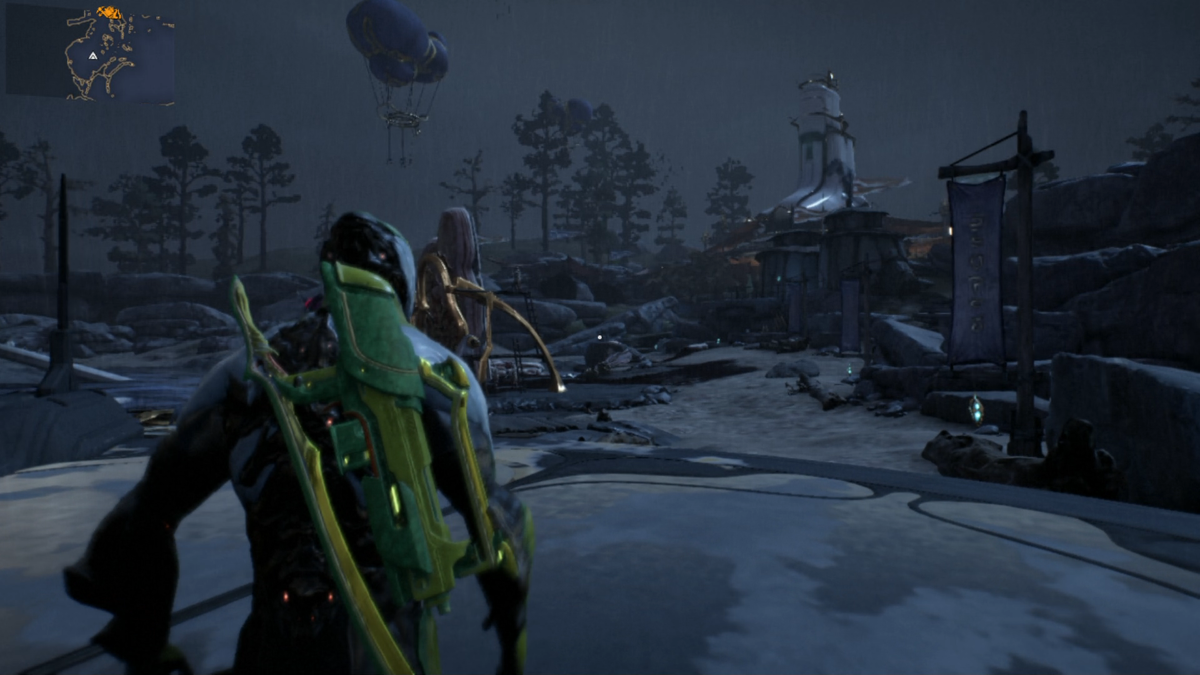 Высадка в открытой зоне.