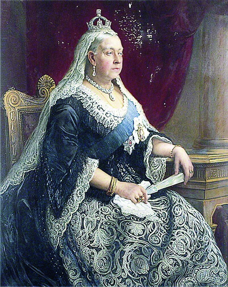 Официальный портрет королевы Виктории к Золотому юбилею
