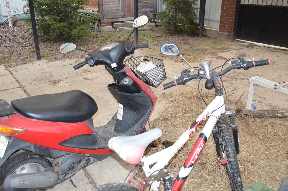 Велосипед на котором я ездил по лесу