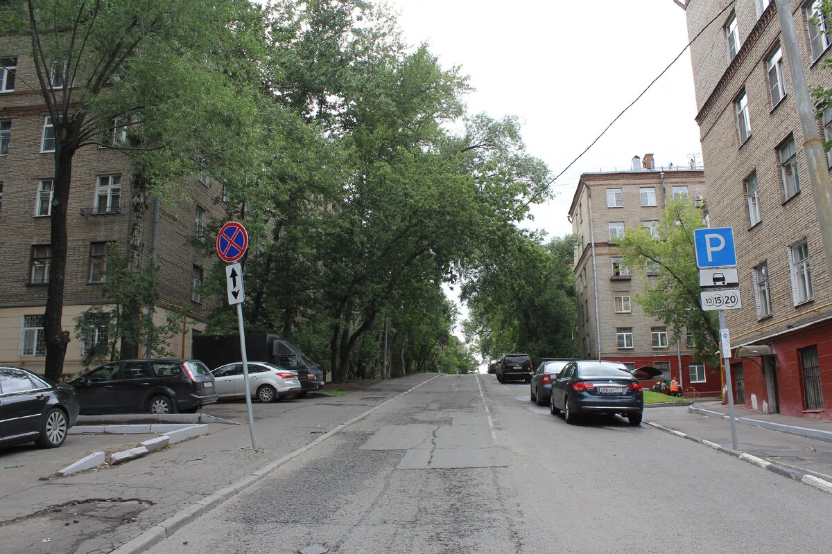 одна из улиц нашего района
