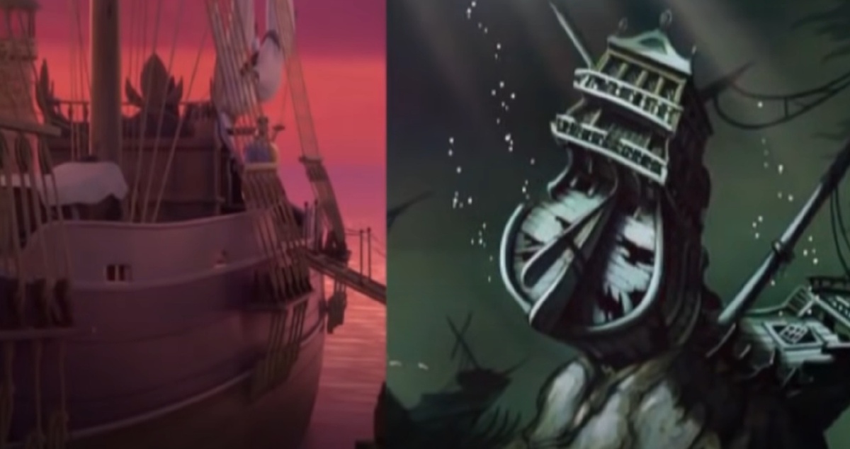 Схожесть кораблей можно объяснить использованием рисунков-шаблонов.