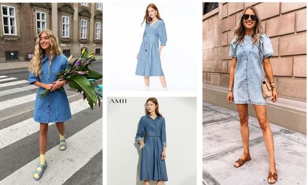 Зарина Джинсовое Платье фото 16