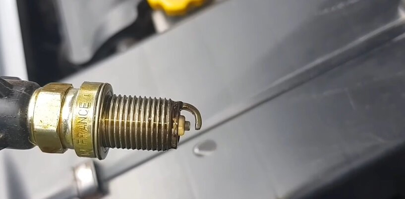 свеча в масле