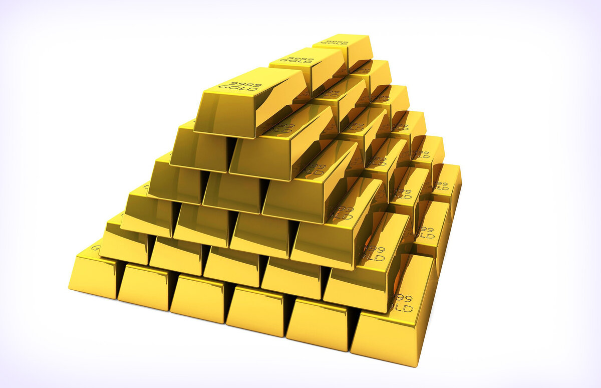 Золотые слитки. Источник фото: pixabay.com