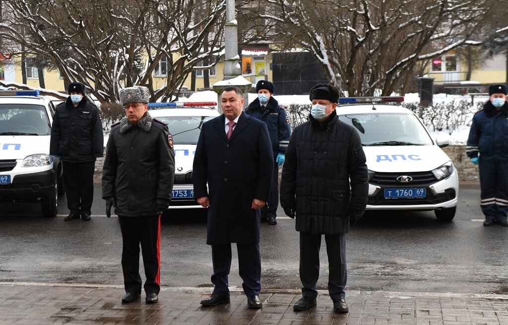 В Тверской области в УМВД получили 85 новых автомобилей