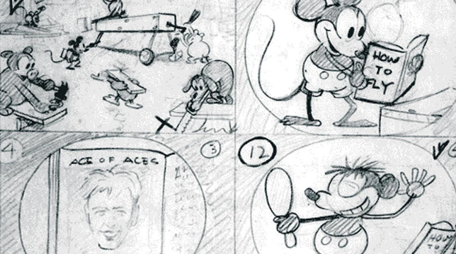 Изображение из Paper Dreams: The Art And Artists Of Disney Storyboards