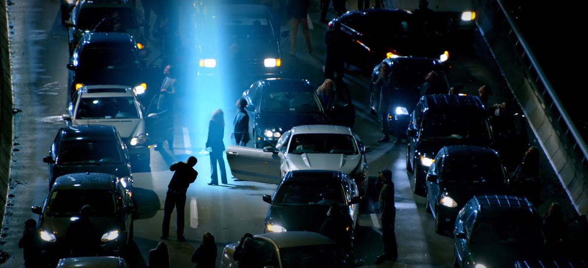 кадр из сериала "Секретные материалы"