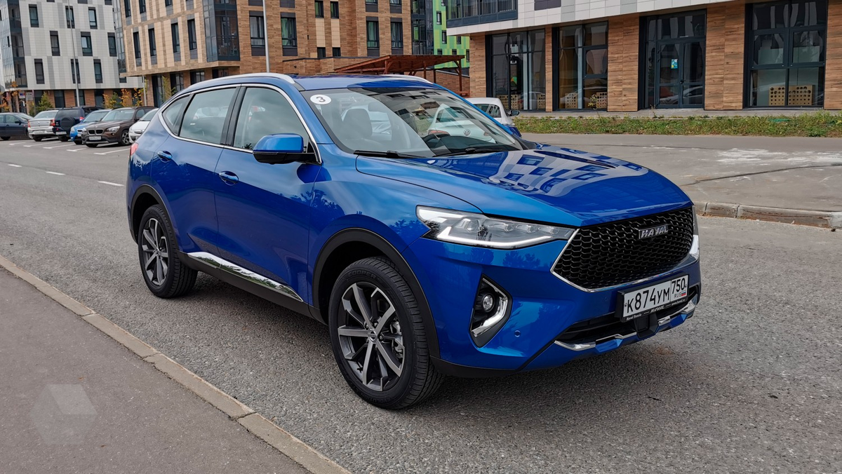 Самая популярная китайская модель в России - Хавал Ф7