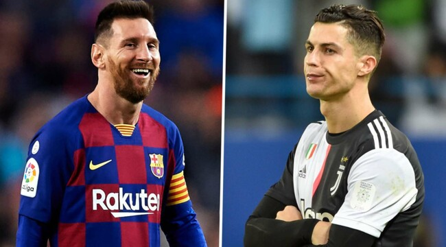 Лионель Месси и Криштиану Роналду