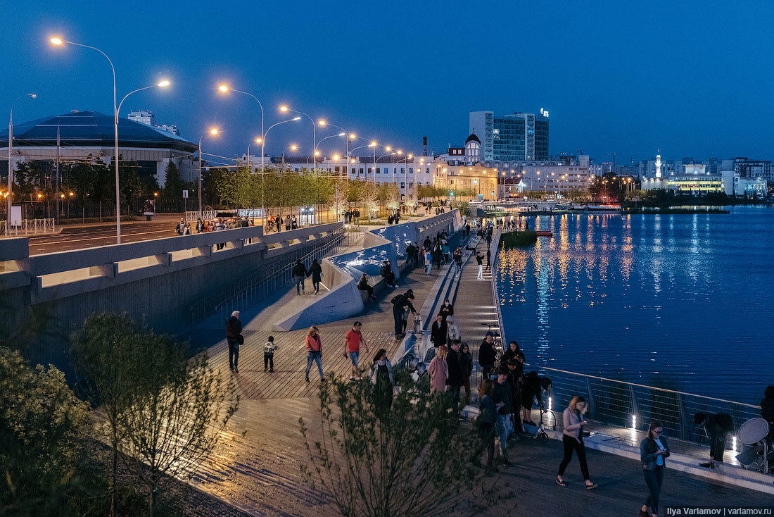 Набережные городов в россии