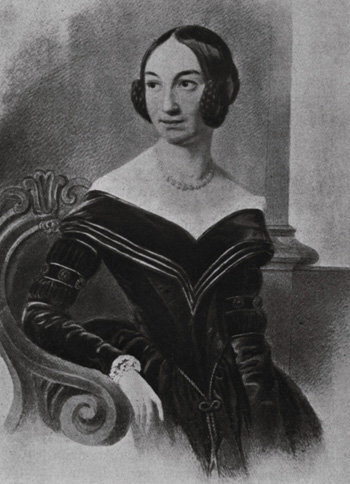 Мария Водзиньская. Портрет Станислава Маршалкевича (1840)