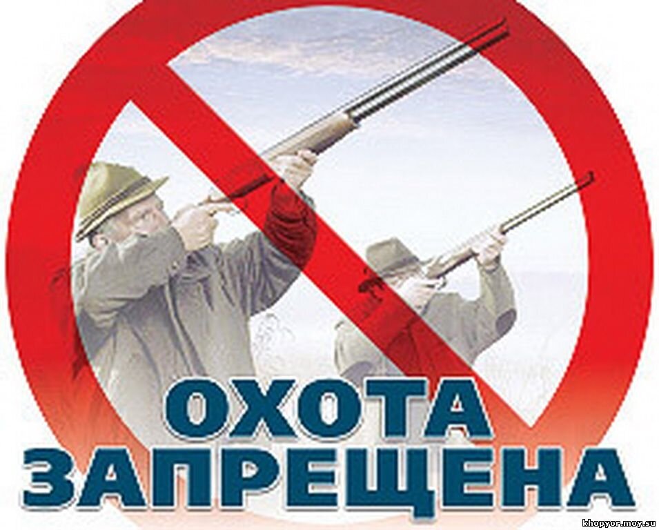Знак охота запрещена рисунок
