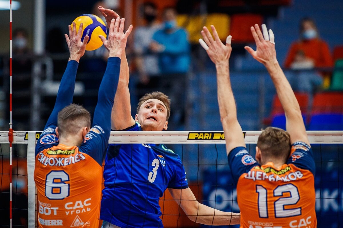 Евгений Рыбаков / фото: Данил Айкин, kuzbass-volley.ru