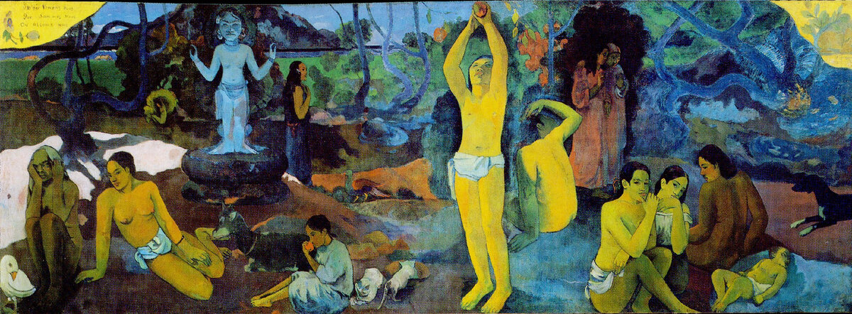 Поль Гоген — Откуда мы пришли? Кто мы? Куда мы идём? 1897-1898.