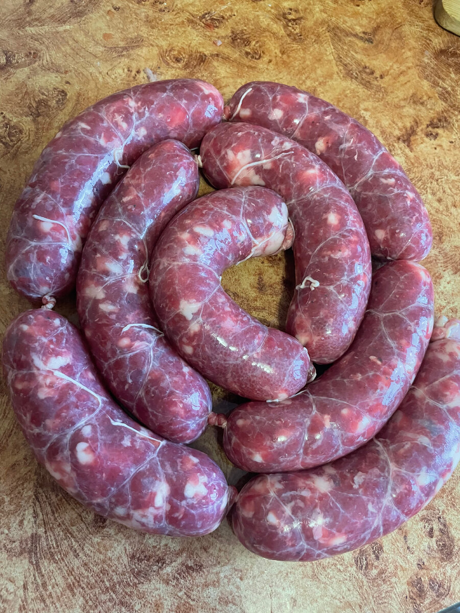 Купаты из натуральных продуктов