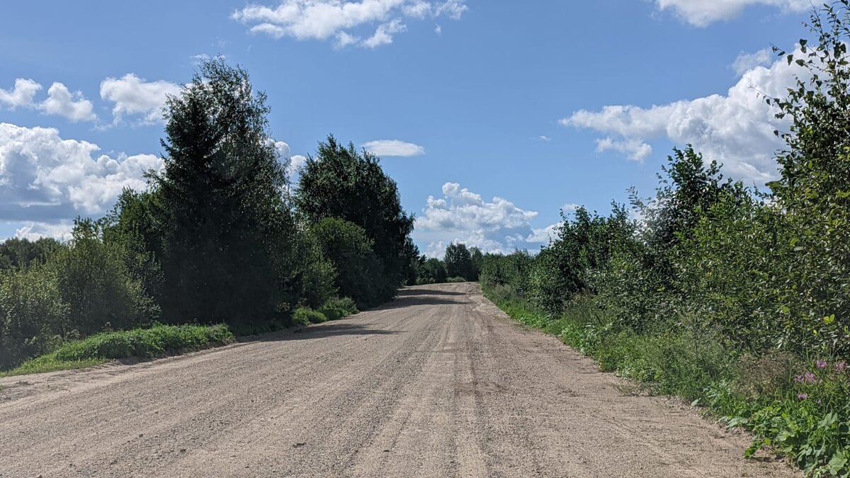Дорога на нашу "вторую" дачу