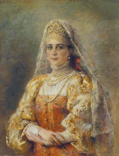 Портрет Княгини Зинаиды Николаевны Юсуповой