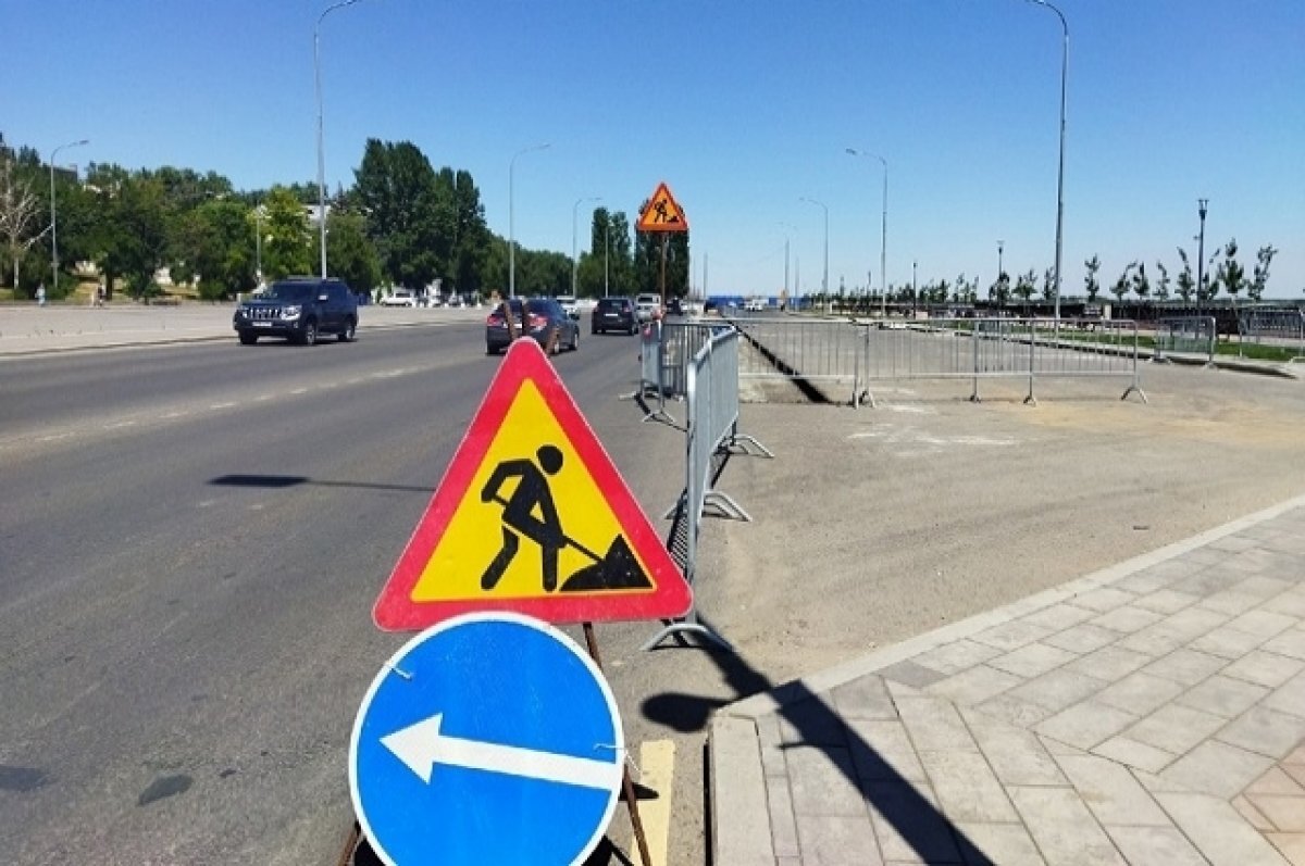    Под Волгоградом перенесут на 150 метров съезд с развязки у Средней Ахтубы