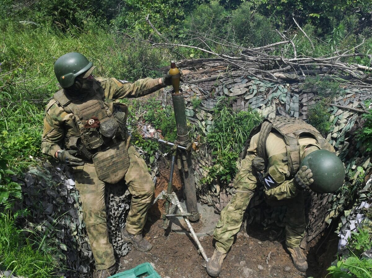    Боевая работа подразделений 1-й Танковой армии Западной группы войск на Сватовском направлении© РИА Новости