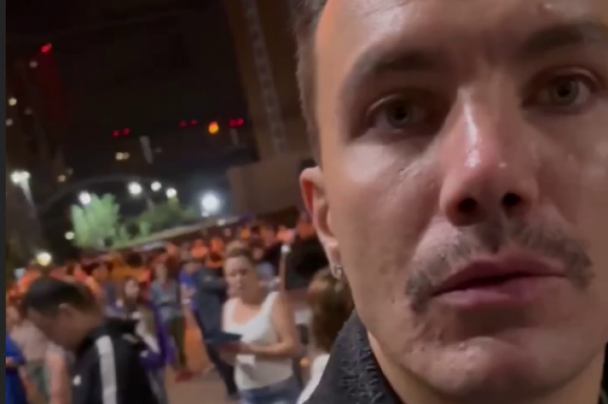    Лидер группы «ДжаЯмми» из Читы показал кадры сбитого дрона в Подмосковье