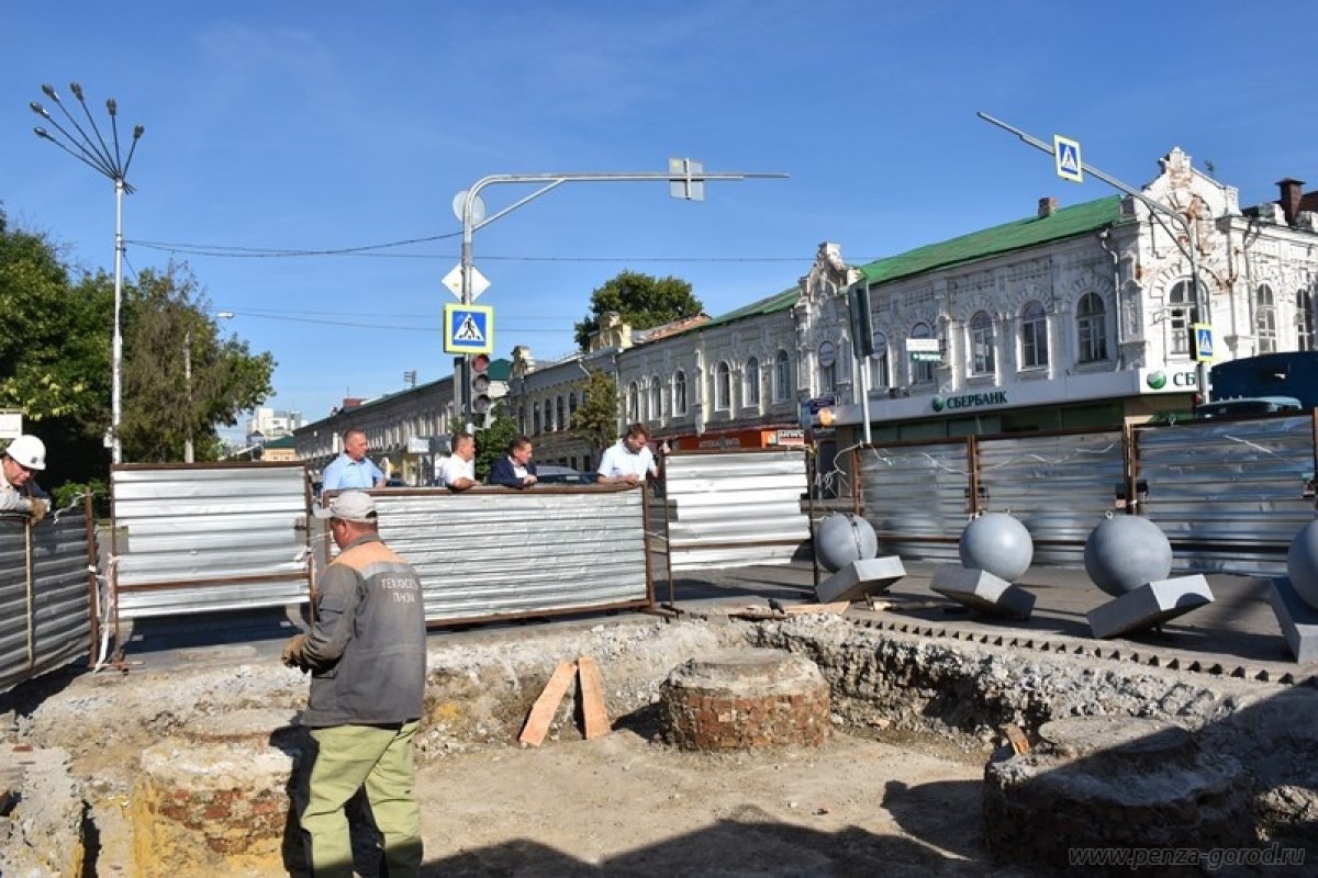    Глава Пензы: работы на улице Московской будут завершены до 1 сентября