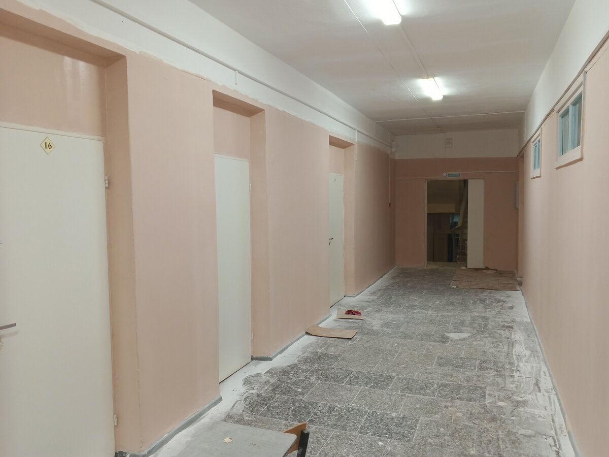    В школе Карелии продолжается ремонтстраница Дмитрия Зацепина в соцсетях