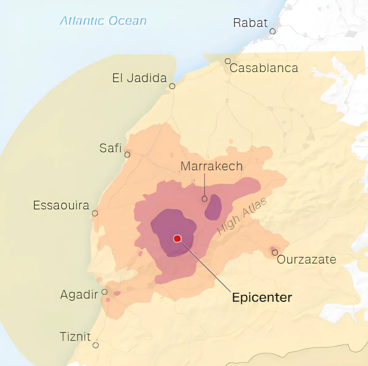 Землетрясение унесло жизнь более 2000 человек в Марокко: хроника трагедии,  причины -20 фото с места трагедии | Курьер.Среда | Дзен