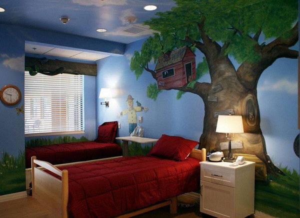 Дерево на стене: идея для декора (фото) | Дом Мечты