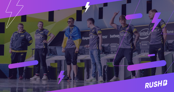 Команда «Natus Vincere» (Фотография с — ESL One Cologne 2019).