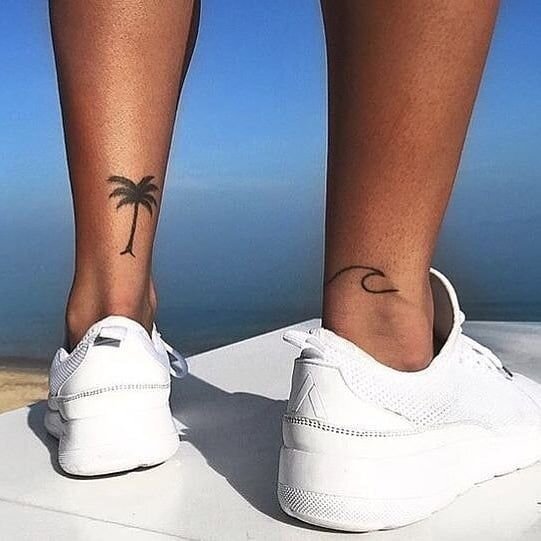 Тату на ноге женские – 18 фото | Красивые татуировки на ноге для девушек